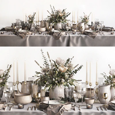 Tableware set 2 — Ver 1