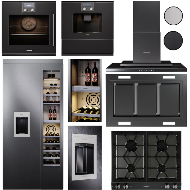 GAGGENAU Appliances set01 — Descargar