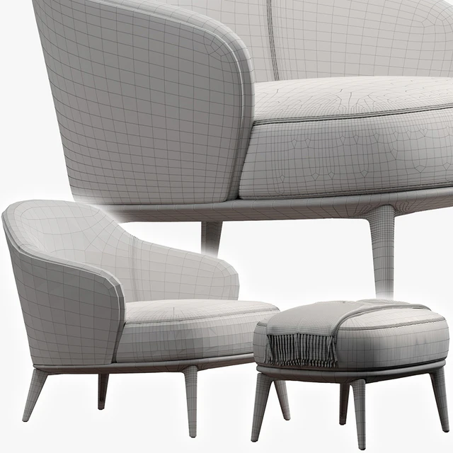 MINOTTI LESLIE ARMCHAIR — Descargar