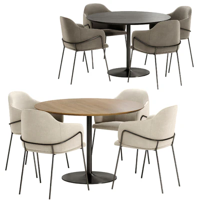carver dining chair with Anderson table — Ver 1