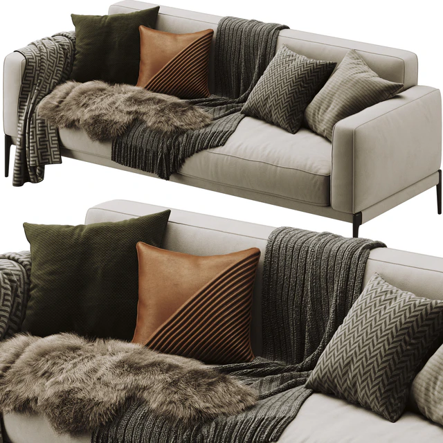 Flexform Romeo Compact Sofa — Descargar