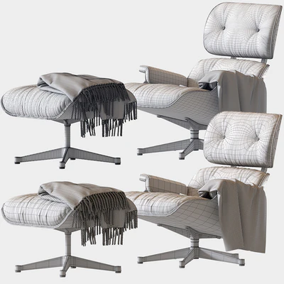 Кресло Eames Lounge Chair — Вид 4