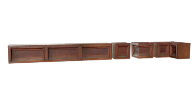 historic palace interior wall panel wood detail set 001 — Descargar