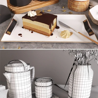 Coffee set zara home — Ver 3