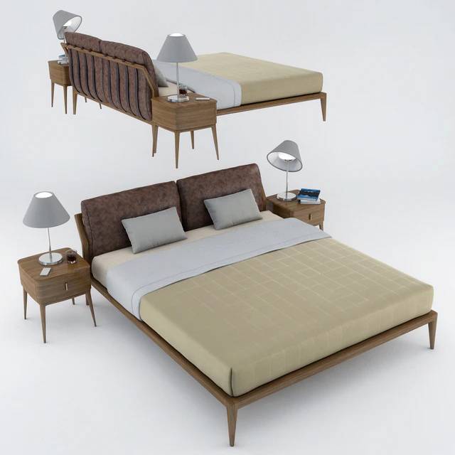 Philipp Selva Indigo bed — Descargar