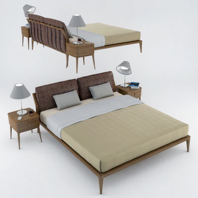 Philipp Selva Indigo bed — Ver 1