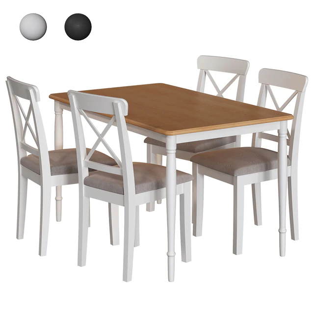 DANDERYD / INGOLF Стол и стул Ikea — Скачать