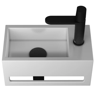 Мини раковина Kingkonree Wall Hung & смеситель Antoniolupi Indigo — Вид 4