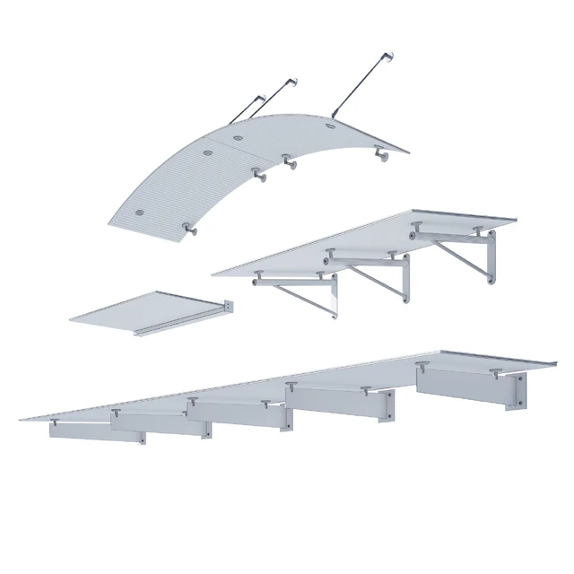 Set of glass visors Glasvordach — Descargar