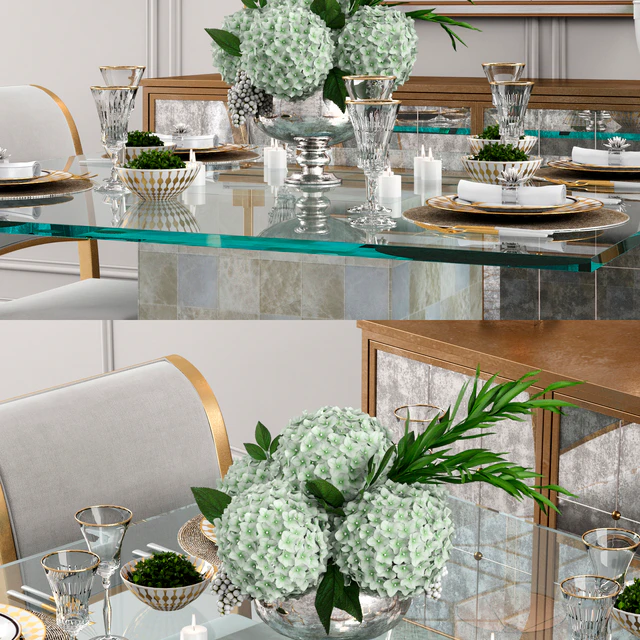Trimbelle Dining Table (Bernhardt) — Скачать