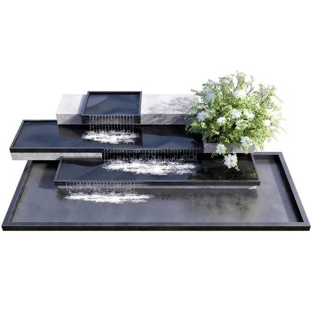 WATERFALL FOUNTAIN CASCADE NO16 — Descargar
