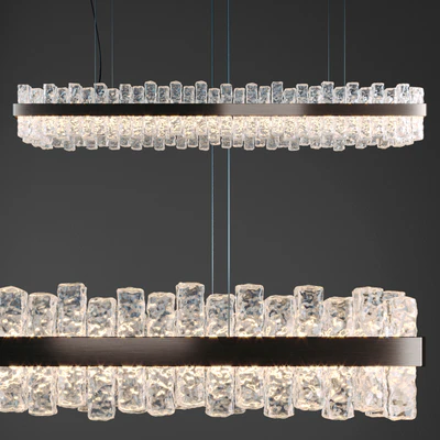 Cattelan italia Phoenix Ceiling lamp 116cm and 157cm width. — Ver 1