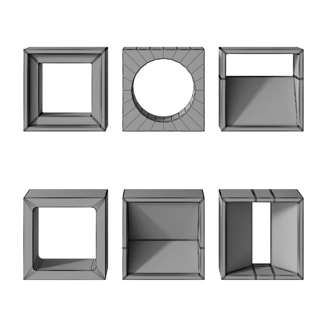 Modular decorative partition Modular Wall 01 — Descargar