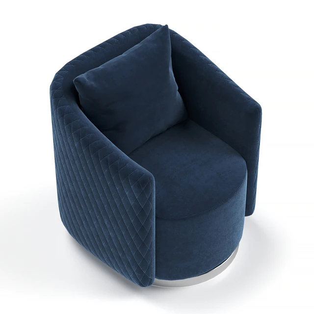 The chair rotating 48MY-2573 DBL from Garda Decor — Descargar