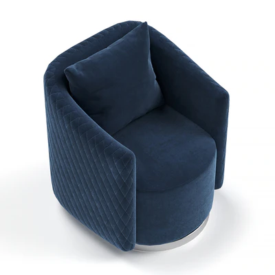 The chair rotating 48MY-2573 DBL from Garda Decor — Ver 3