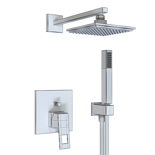 Душевая система Grohe Eurocube 234090SB. — Скачать