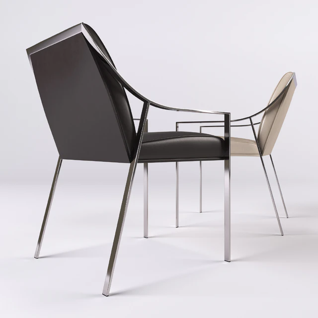 HOLLY HUNT AILERON DINING ARM CHAIR — Descargar