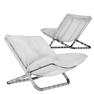 Cross low armchair by ARFLEX — Ver 3