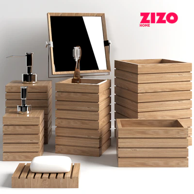 BATHROOM ACCESSORIES SET- 03 — Ver 1