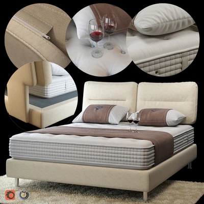 BED #4 + MATRESS by Greco Strom — Вид 1