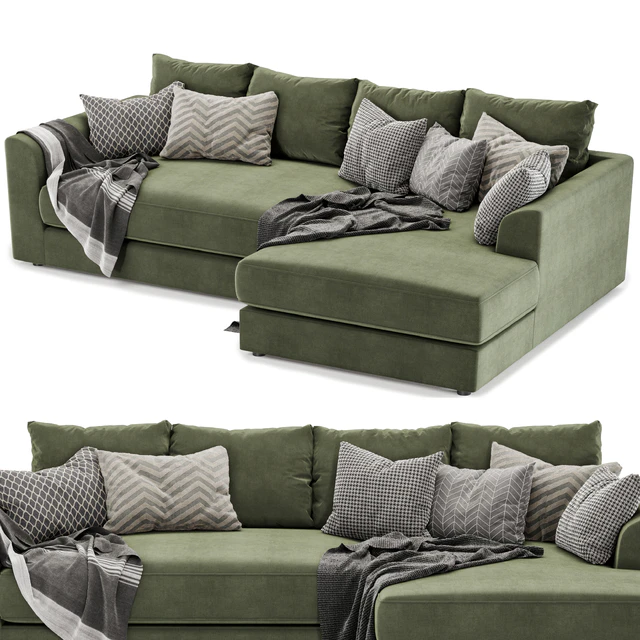 Jessie Facing Chaise Sofa — Descargar