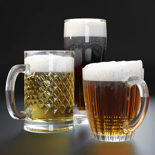 Beer tower & beer mugs — Descargar