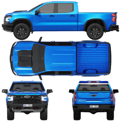 Chevrolet Silverado ZR2 2022 — Вид 5