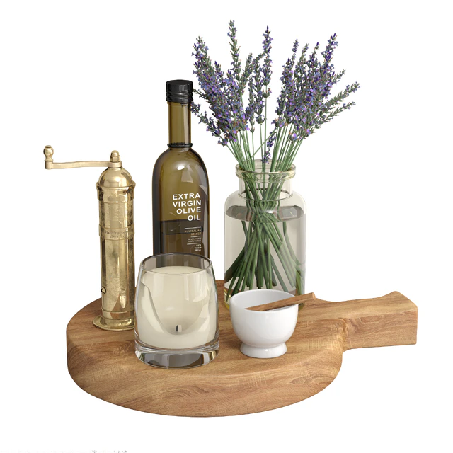 Kitchen Decor Set on Countertops — Descargar