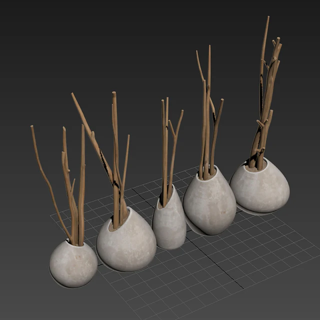 Branch slice vase n3 / Ветки в скошенных вазах №3 — Скачать