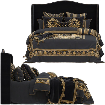 Massimo Black Quilt Cover Set by Davinci — Вид 4