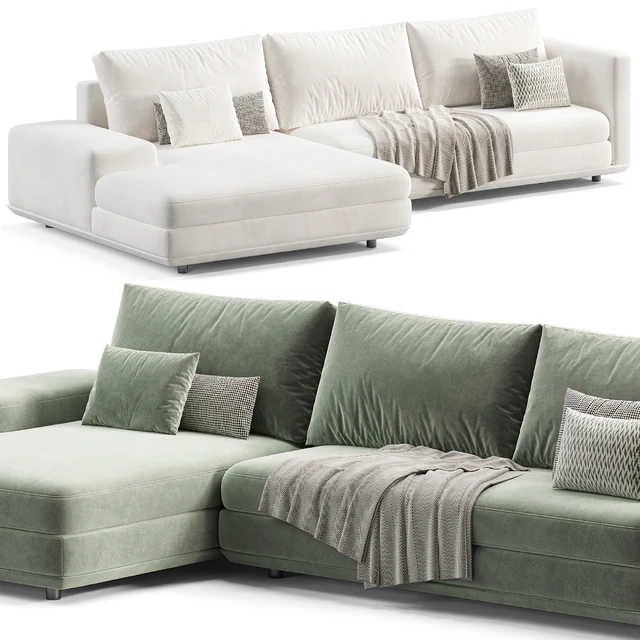 Miles Sectional Sofa — Descargar