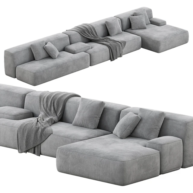 Lema Cloud Modular Sofa Set 12 — Descargar