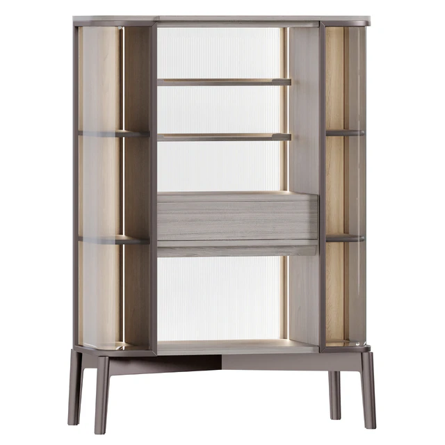 Archiproducts SHIBUSA wood and glass display cabinet — Скачать