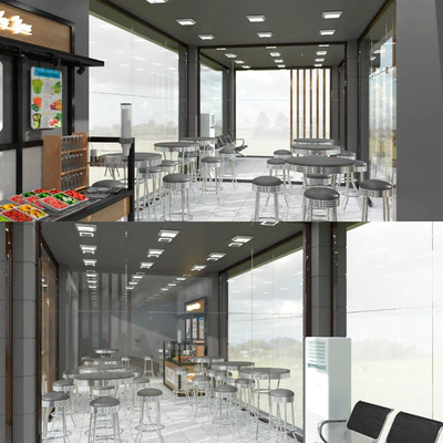 Stop with a cafeteria — Ver 3