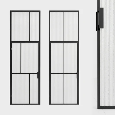 Glass partition. Door. 92 — Ver 1