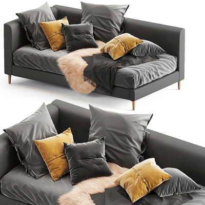 Кровать-диван Timo Upholstered Bed — Вид 1
