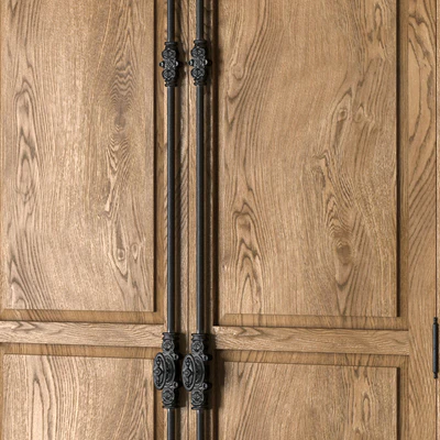 FRENCH PANEL DOUBLE-DOOR CABINET — Ver 3