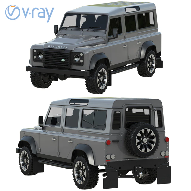 Land Rover Defender Works V8 4-door 2018 — Скачать