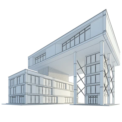 Modern commercial building No.8 — Вид 6