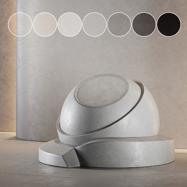 Decorative plaster | Concrete set (seamless) | 18 — Скачать