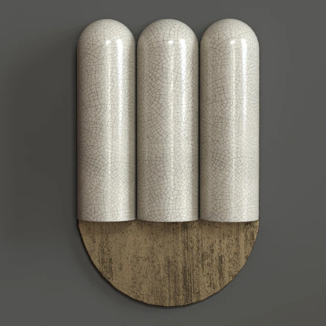 Raku Yaki Triple Sconce — Скачать