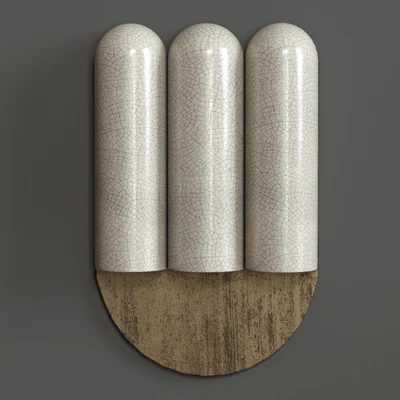 Raku Yaki Triple Sconce — Вид 6