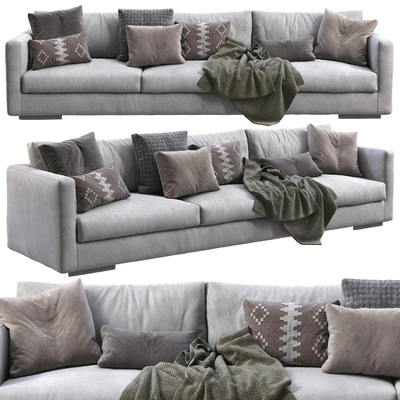 Flexform leather Sofa MAGNUM — Ver 1