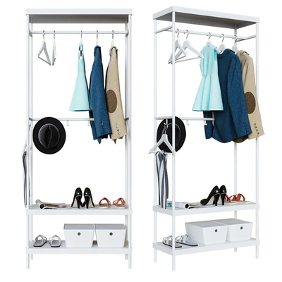 Ikea ikea MAKKAPER Hanger with storage compartment, — View 1