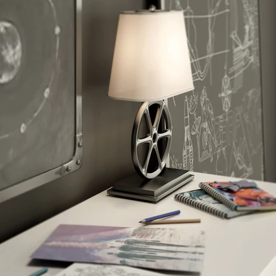 WRIGHTED TABLE Restoration Hardware, AVALON WITH WAXED WHITE STORAGE BOXES — Ver 3
