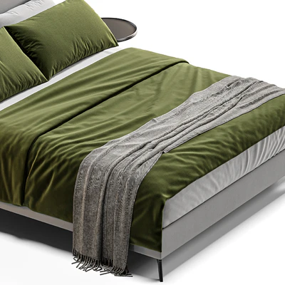 Bed Meridiani Stone Up — Ver 4