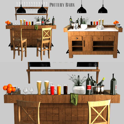 Pottery barn Rustic Ultimate Bar - Large — Ver 1