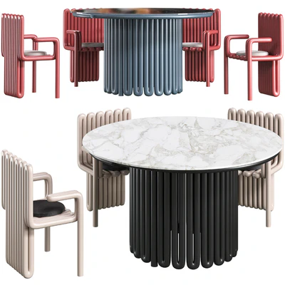 Dining table Helix and chair Helix concept by Zalim Isakov — Вид 2