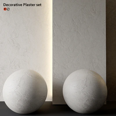 Set of decorative plaster — Ver 4