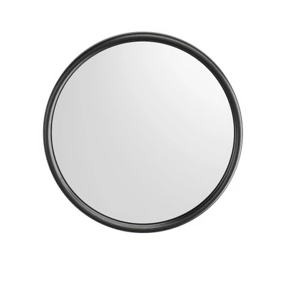 duo round framed mirror by poltrona frau — download